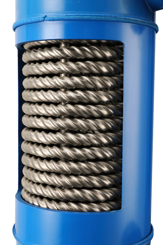1 HP scambiatore di calore per frigorifero ad acqua MHTA-0.75 scambiatore di calore per tubi senza cuciture in titanio puro