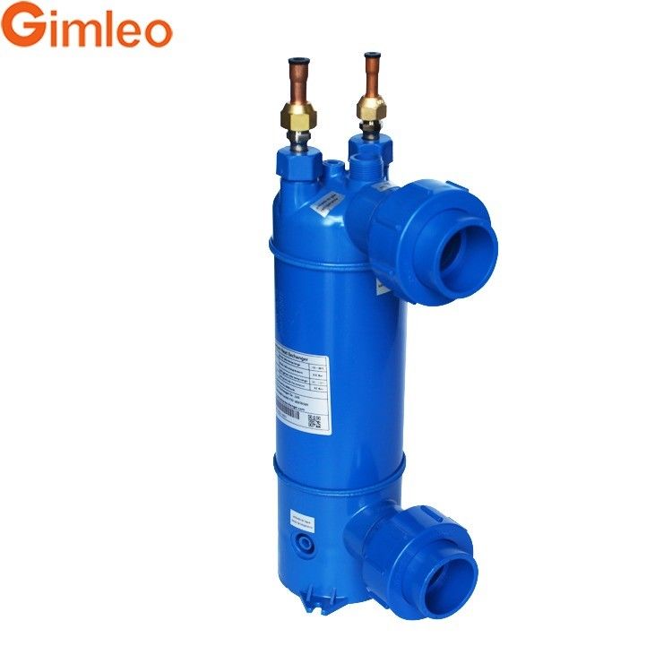 1 HP scambiatore di calore per frigorifero ad acqua MHTA-0.75 scambiatore di calore per tubi senza cuciture in titanio puro