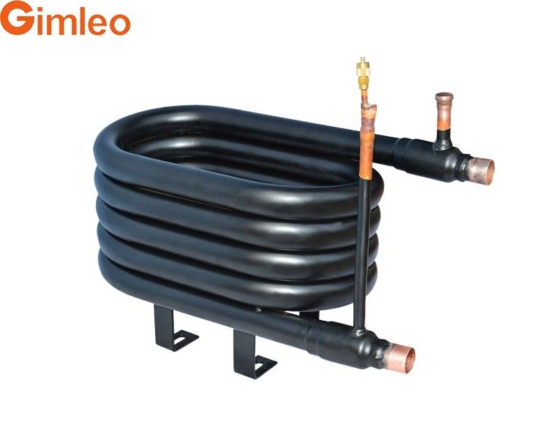 Scambiatore di calore a bobina coassiale in rame industriale GY-0200C per condensatore / evaporatore