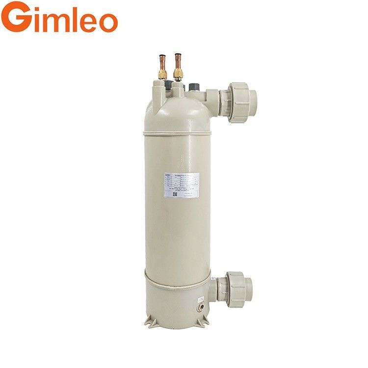 5MPa Max Pressure Scambiatore di calore dell'acqua di mare con PPR HTS-2 in titanio resistente alla corrosione