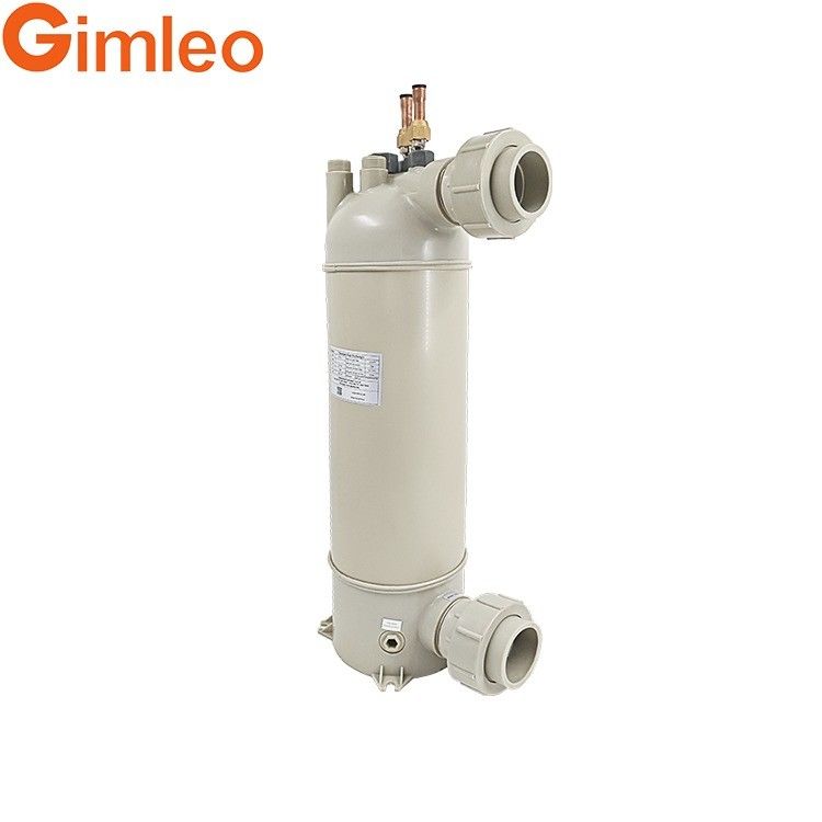 5MPa Max Pressure Scambiatore di calore dell'acqua di mare con PPR HTS-2 in titanio resistente alla corrosione