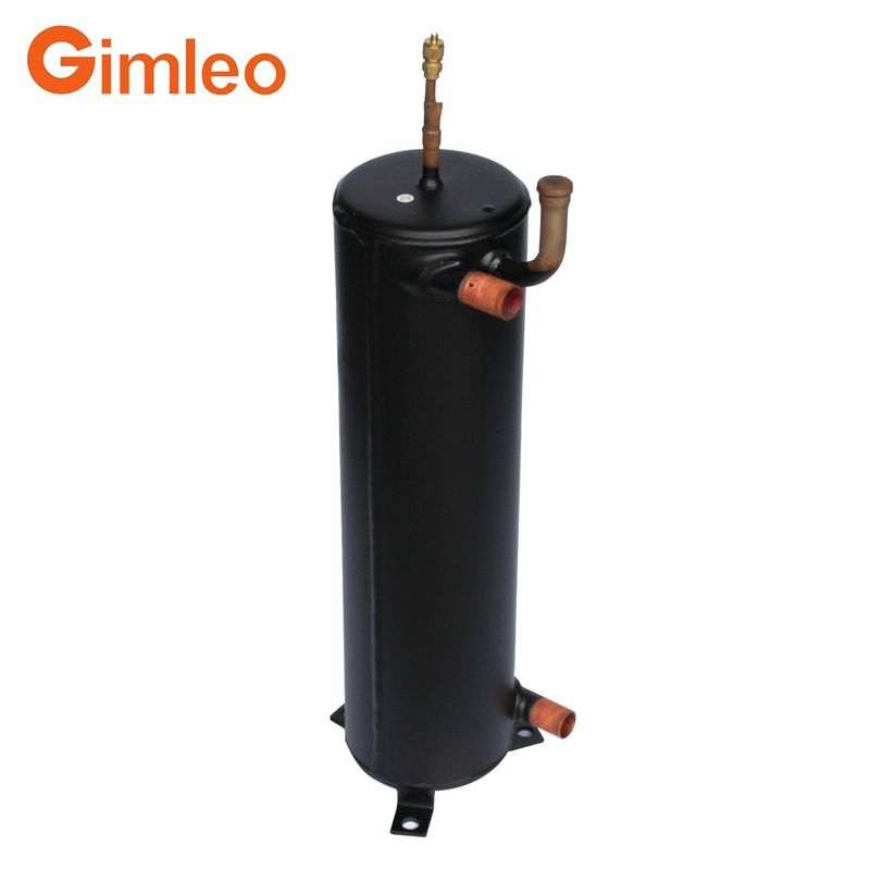 Risparmio energetico Single Copper Tube Heat Exchanger RAH02 per applicazioni in evaporatore