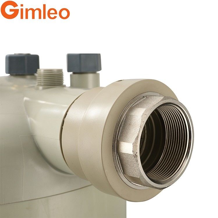 34 kW PPR scambiatore di calore industriale dell'acqua di mare HTS-7 con pressione massima di lavoro di 5,2 MPa
