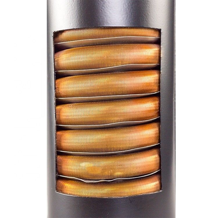 Escambiatore di calore per evaporatore d'acqua RAH02-CMF con serbatoio rotondo in alluminio