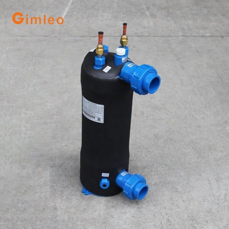 Scambiatore di calore di evaporatore di titanio per sistemi di raffreddamento a tubi avvitati nell'industria chimica