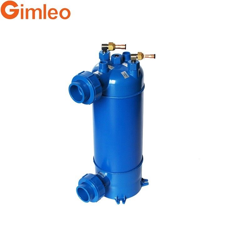 scambiatore di calore a bobina di tubo a spirale di titanio, pompa di calore per piscina scambiatore di calore MHTA-5