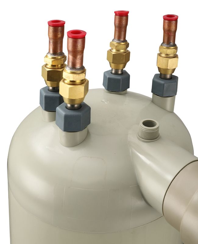 HTS-7 PPR Shell Saldato 12,7 mm Tube di titanio scambiatore di calore per regolazione della temperatura