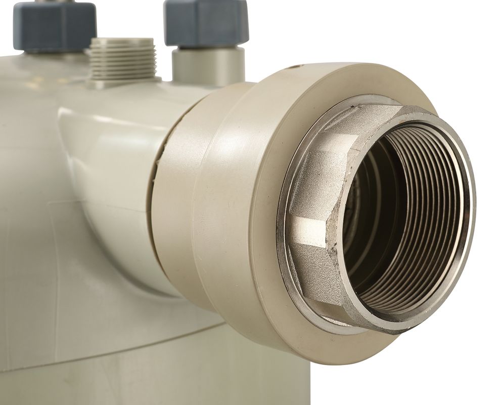 HTS-7 PPR Shell Saldato 12,7 mm Tube di titanio scambiatore di calore per regolazione della temperatura