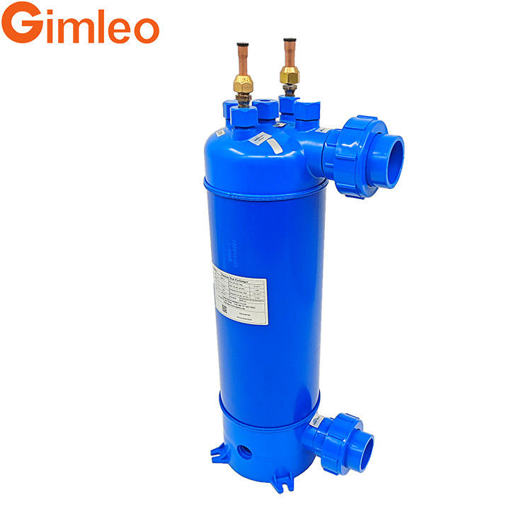 MHTA5 R22 frigorifero scambiatore di calore in titanio frigorifero per piscina frigorifero per vaporificazione raffreddatore d'aria condensatore industriale bobina