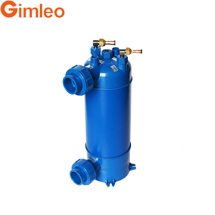 Titanio tubo scambiatore di calore Titanio evaporatore ETA3 Chiller evaporatore bobina R32 gas di refrigerazione forno tubo