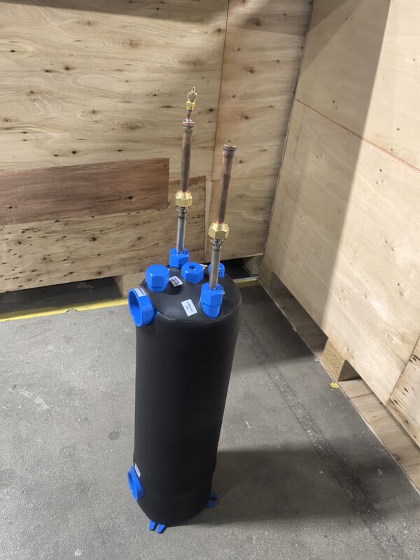 Portata del flusso di liquido 1..5m3h Scambiatore di calore automatico in titanio MHTA-1(NZ) Costruito per resistere a condizioni estreme e funzionamento continuo