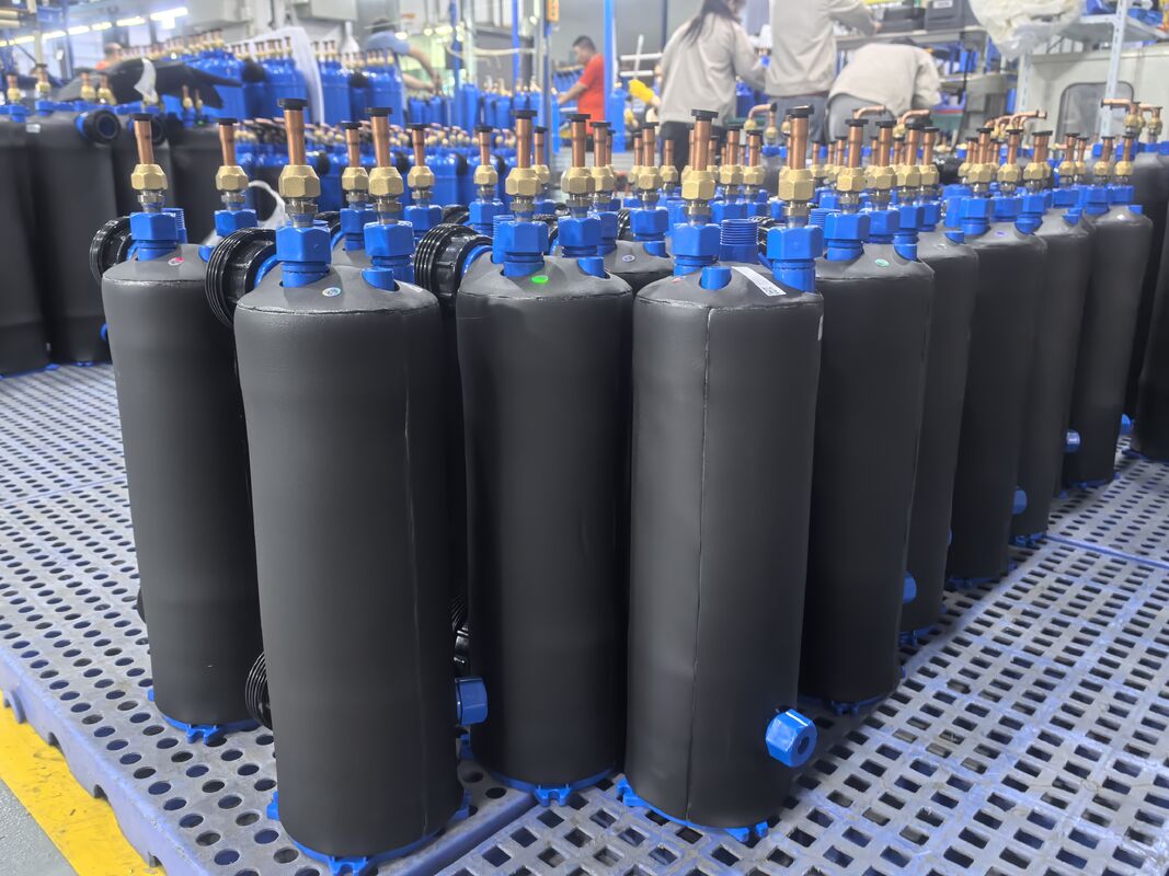 Intervallo di temperatura dell'acqua da 0 a 45 gradi Scambiatore di calore ad acqua di mare MHTA-1.5 per installazione verticale o orizzontale Utilizzato come condensatore o evaporatore