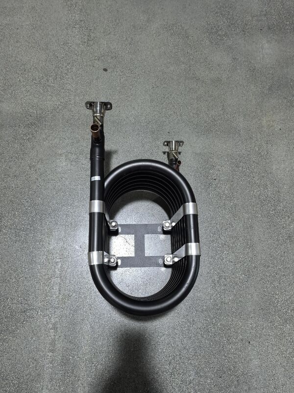 Capacità di riscaldamento da 6 a 300 kW Scambiatore di calore coaxiale che supporta un intervallo di temperatura di lavoro da meno 50 a 150 gradi Celsius