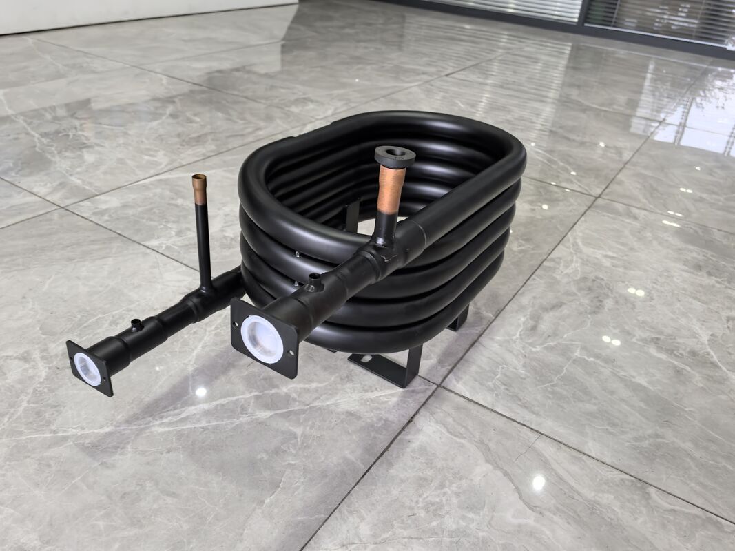 Pressione dell'acqua 1.0Mpa Scambiatore di calore coassiale adatto ai refrigeranti R22 R134a R407c R410a R32 R290 Capacità da 5 a 300 kg