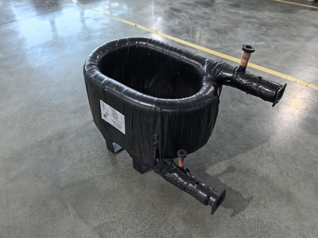 Tubo interno per sistema idrico HVAC scambiatore di calore coassiale realizzato da Supper SPHC Materiale di guscio di acciaio fornendo e soluzioni termiche