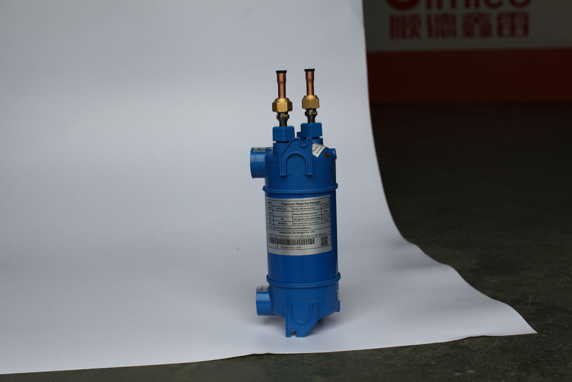 Heating And Cooling Titanium Heat Exchanger Engineered For Between 0 And 40 Degrees Celsius With Low Maintenance Needs