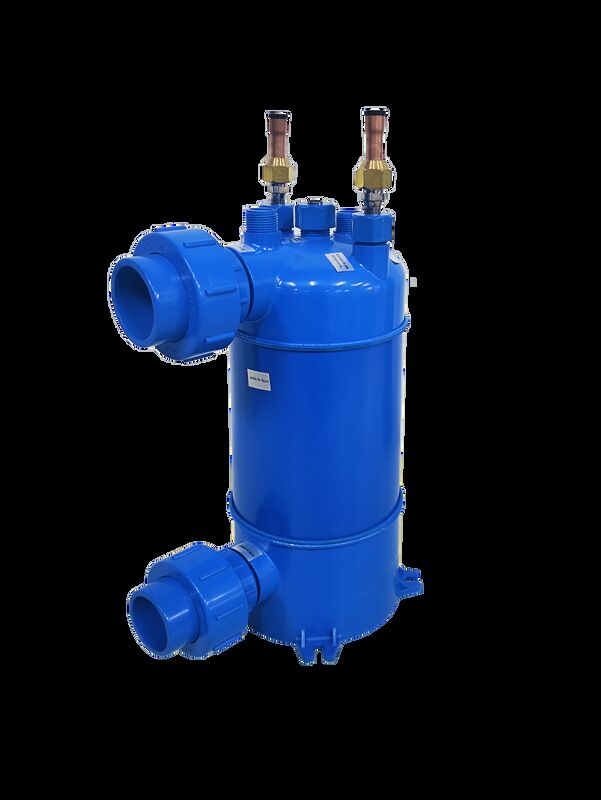 Scambiatore di calore in titanio puro e acciaio al carbonio compatibile CIP con opzioni di sistema singolo/doppio/triplo