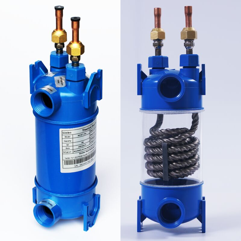 CIP Compatible Titanium Heat Exchanger with Excellent Corrosion Resistance and Lightweight Design for Harsh Environments