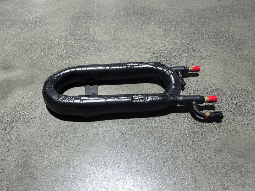 Scambiatore di calore coassiale con temperatura di esercizio compresa tra -50°C e 300°C e area di trasferimento di calore da 1 a 10 metri quadrati in larghezza compatta di 140 mm