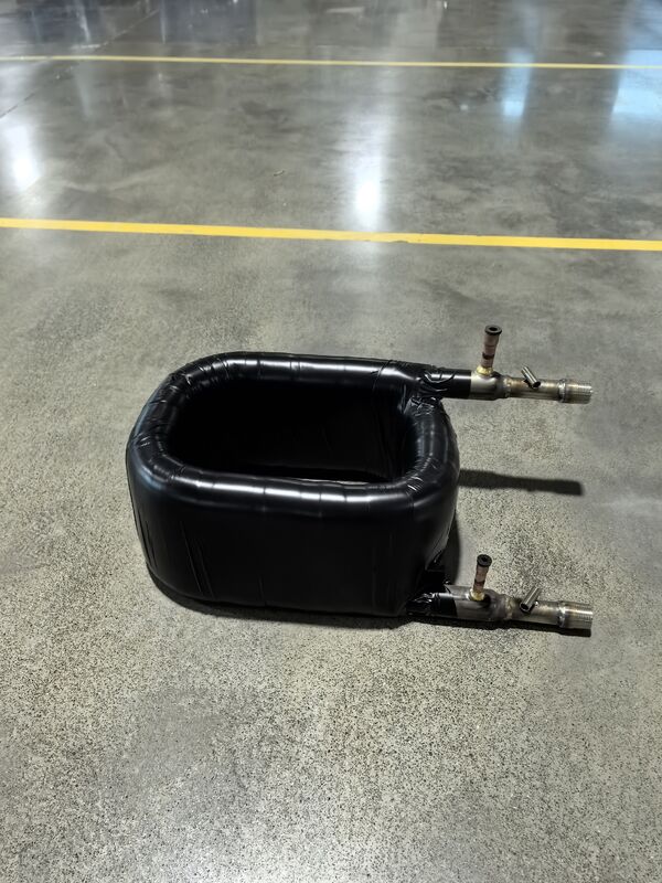 Scambiatore di calore coassiale in acciaio inossidabile con pressione laterale dell'acqua di 1,0 MPa e compatibilità con il refrigerante R407C