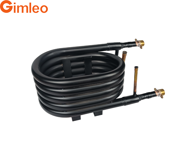 Gimleo GY-0154C Scaldabagno ad aria con scambiatore di calore in rame durevole Pompa di calore ad alta efficienza