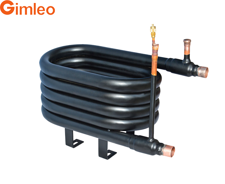 Gimleo GY-0154C Scaldabagno ad aria con scambiatore di calore in rame durevole Pompa di calore ad alta efficienza