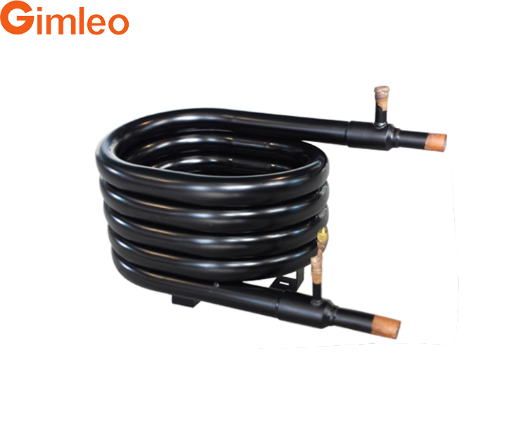 Scambiatore di calore tubo-in-tubo compatto ad alta efficienza GY0135C per applicazioni industriali HVAC e refrigerazione Pompe di calore