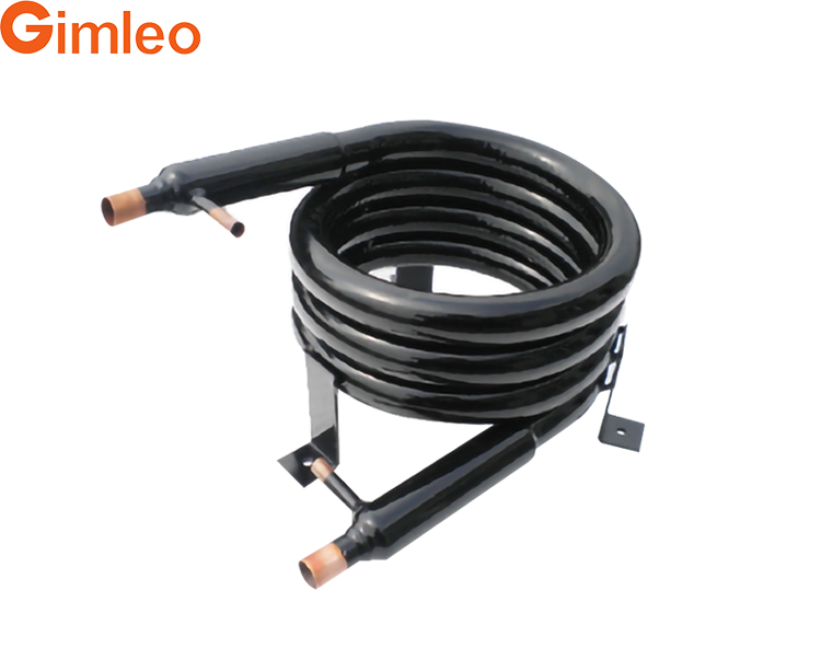 Scambiatore di calore tubo-in-tubo compatto ad alta efficienza GY0135C per applicazioni industriali HVAC e refrigerazione Pompe di calore