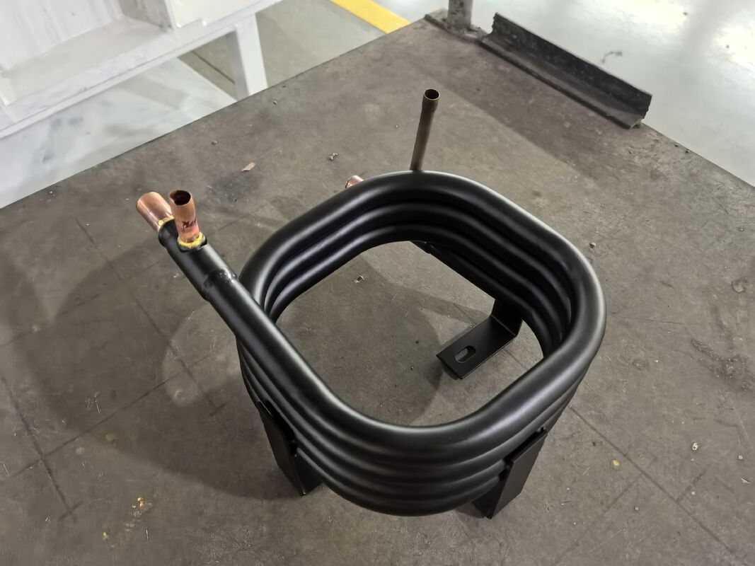 Materiale della camera d'aria Titanio TA1 Essiccatore d'aria Scambiatore di calore che supporta il lato refrigerante Intervallo di temperatura da meno 50 gradi Celsius a 150 gradi Celsius per il raffreddamento